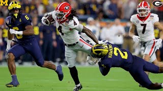 3 Georgia vs 2 Michigan Full Game Highlights  2021 NCAA Orange Bowl [upl. by Sutherland]