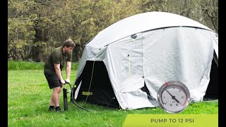 Aerospeed 6 Air Tent  Set Up [upl. by Ade]