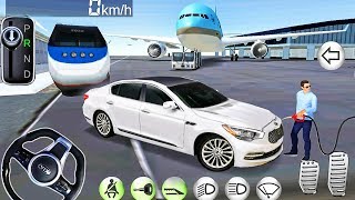 3D Driving Class Kia Free Ride in Airport  Car Games Best Android Gameplay 5 [upl. by Rona]