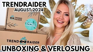 😍 FRANKA BOX × TRENDRAIDER August 2024  Unboxing amp Verlosung [upl. by Sabrina392]