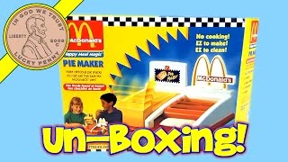 McDonalds Happy Meal Magic Toys  1993 Apple Pie Maker Set Unboxing [upl. by Aneeb446]