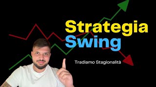 REGALO la mia STRATEGIA SWING  Conoscere la Stagionalità di un Asset Ep2 [upl. by Manheim]