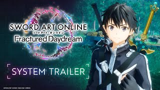 SWORD ART ONLINE Fractured Daydream — System Trailer [upl. by Maurine812]