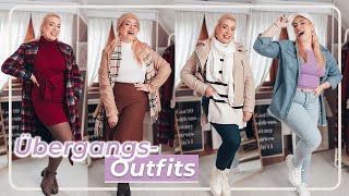 Übergangsoutfits 🌺 4 Outfits für den Frühling mit Trenchcoat Jeans amp Farbe [upl. by Ennaeirb]