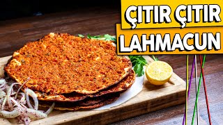 ÇITIR ÇITIR LAHMACUN TARİFİ  PRATİK YEMEK TARİFLERİ [upl. by Niobe]