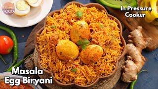 కుక్కర్లో ఓ అద్భుతం ఈ మసాలా ఎగ్ బిర్యానీ  Easy amp Simple Spicy Masala egg biryani recipe in cooker [upl. by Eelitan582]