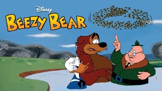 Beezy Bear 1955 Disney Donald Duck Cartoon Short Film  Humphrey the Bear  Review [upl. by Coulter]