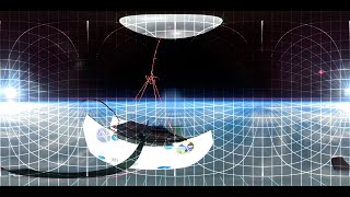 360 Stratospheric Balloon to 337 km  Equirectangular Projection [upl. by Llenrev]