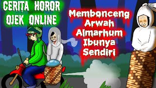 MEMBONCENGKAN ARWAH ALMARHUM IBUNYA   Animasi Horor Kartun Hantu Lucu IndonesiaHORORKOMEDI [upl. by Holmun]