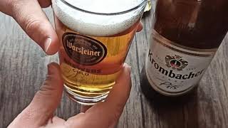 Krombacher Pils  Der deutsche Klassiker  Biertest 2 [upl. by Rhodia]