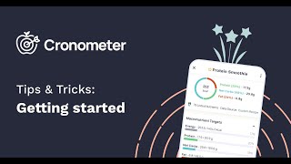 Cronometer Tutorial Part 1  How to Set Up Cronometer and Set Your Macros [upl. by Edik]