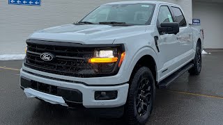 First look at the 2024 Ford F150 XLT Powerboost in Avalanche Gray walk around 2024F150 [upl. by Dygal]