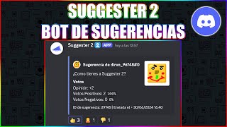 Suggester 2 Bot De Sugerencias [upl. by Hubble544]