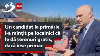 Un candidat la primărie ia mințit pe localnici că le dă terenuri gratis dacă iese primar Prefectu [upl. by Noillid]