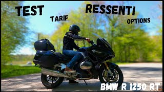 Moto BMW R 1250 RT 2023 Triple Black  ESSAI [upl. by Htebazle]