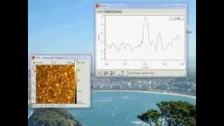 Line Scan Line Profile  Free AFM SPM STM Software Gwyddion  Tutorial Part 59 [upl. by Fagaly]