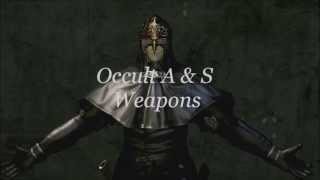 Dark Souls All Occult A amp S Weapons Dex [upl. by Urion]