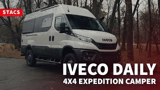 Iveco Daily 4x4 Expedition Camper  STACS S62 [upl. by Tengdin637]