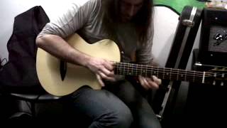 PABLO SOLER ACOUSTIC SHRED TESTEANDO UNA ANTONIO HERMOSA AH50 [upl. by Maggio240]