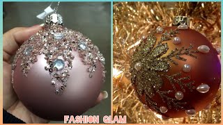 Beautiful Christmas Craft Baubles And Ornaments Collection For Christmas Tree [upl. by Kulsrud984]