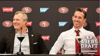 Lynch and Shanahan Discuss Drafting Ricky Pearsall with the 31stOverall Pick  49ers [upl. by Billy]