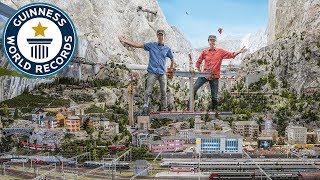 Miniatur Wunderland Largest Model Train Set  Guinness World Records [upl. by Kumagai]