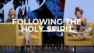 Following the Holy Spirit  Steffany Gretzinger and Jenn Johnson  WorshipU 2018 [upl. by Barney]