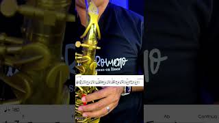 Ejercicio de la semana 2  Exercise of the week 2 saxtutorial saxoenlinea saxtips [upl. by Karalee]