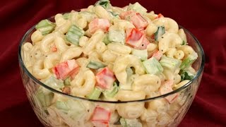 Macaroni Salad Recipe  Amy Lynns Kitchen [upl. by Anyat133]