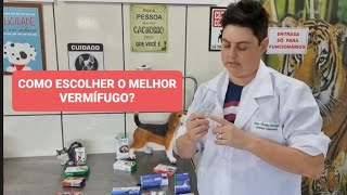 VERMÍFUGO PARA CÃES E GATOS [upl. by Welcher]