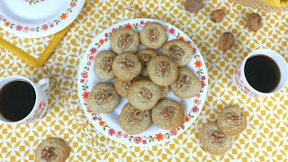 Recette facile Biscuits aux noix [upl. by Atteuqcaj421]