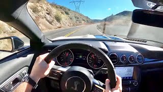 2020 Ford Mustang Shelby GT350  POV Test Drive Binaural Audio [upl. by Blackman]