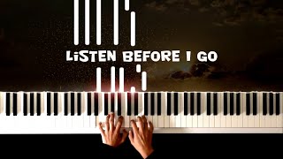 Listen Before I Go Billie Eilish Piano Cover Piano Tutorial Instrumental [upl. by Jeconiah511]