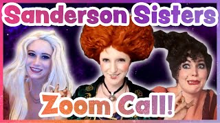 The Witch is Back A Hocus Pocus Cosplay Skit  Sanderson Sisters Zoom Call [upl. by Allenrac]