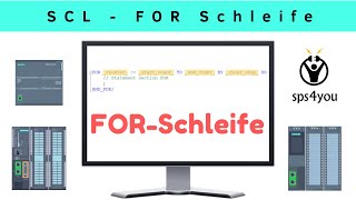 SPS programmieren lernen  Online Profikurs Kapitel 115  SCL FOR Schleife [upl. by Enovahs923]