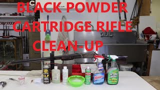 Black Powder Cartridge Rifle CleanUp [upl. by Ueihttam]