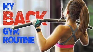 My Back Gym Routine  7 Best Exercises  Joanna Soh [upl. by Ahsikyw]