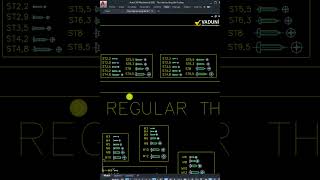 Thư viện bu lông đai ốc CAD 2D [upl. by Ynar961]