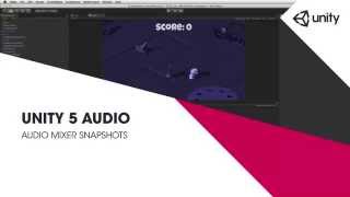 AudioMixer Snapshots  Unity Official Tutorials [upl. by Chrisoula]