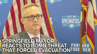 Springfield Ohio mayor discusses bomb threat viral rumors about immigrants [upl. by Kapeed]