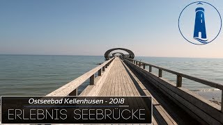 🔴 Urlaub Eine der schönsten Seebrücken Kellenhusen  Strand Meer Ostsee [upl. by Ona]