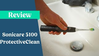 Philips Sonicare ProtectiveClean 5100 Electric Toothbrush Review USA [upl. by Vaclava]