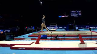 FURAC Petra CRO  2022 Artistic Worlds Liverpool GBR  Qualifications Balance Beam [upl. by Eat]