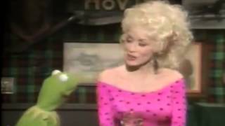 Dolly Partons Date with Kermit The Frog on The Dolly Show 198788 Ep 5 Pt 3 [upl. by Hgielah]