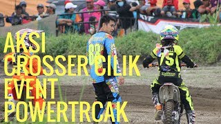 Aksi Crosser Pemula Memukau Penonton IRC Powertrack [upl. by Atidnan]