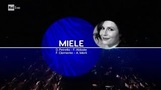 GIUSY FERRERI  Miele Sanremo 2022  Prima Esibizione  AUDIO HQ [upl. by Salzhauer808]