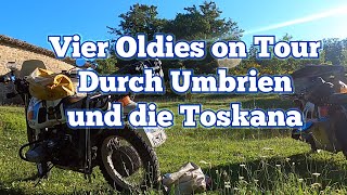 Vier Oldies on Tour  durch Umbrien und die Toskana [upl. by Dnumyar]