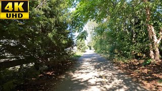 4K Walk in Massachusetts  WatertownCambridge Greenway [upl. by Nirda]