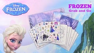 Frozen Grab and Go Elsa and Anna Kristoff Sven Olaf Frozen Toys [upl. by Sothena]