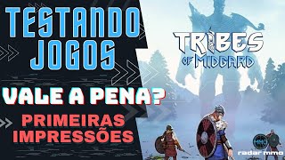 TRIBES OF MIDGARD VALE A PENA PRIMEIRAS IMPRESSÕES [upl. by Nitsrek]